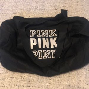 Pink gym bag
